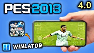 PES 2013 Mobile  Winlator 40   Android PES 13 Winlator New Update 2024  Winlator PES13 Android [upl. by Airdna]