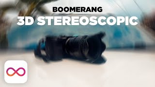 TRIK BOOMERANG 3D Stereoscopic  Dolly ZoomVertigo Effect [upl. by Malka]