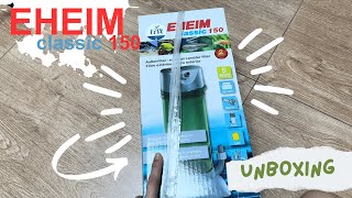 德國伊罕過濾器開箱｜EHEIM classic 150 Unboxing [upl. by Langston]