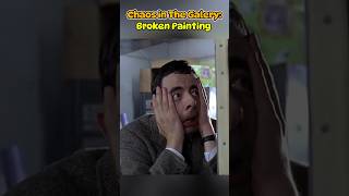 Mr Bean  Chaos in The Galery Apa yang Terjadi alurceritafilm movieclips comedyshorts [upl. by Leisam]