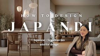 How to design Japandi  Concept amp Tips by Japanese interior designer [upl. by Duahsar]