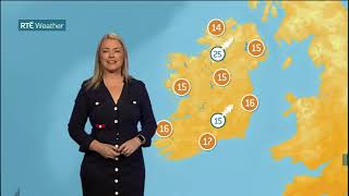 RTE Weather forecast 10th September 2020 with Helen Curran [upl. by Thaddus]