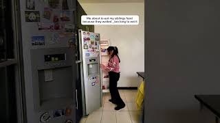 Twins stealing each others food 🤣🎉💯👭 Siblings fridge raid sister love enjoy snack fun [upl. by Eliott704]