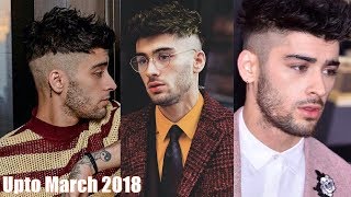 Zayn Malik hair Evolution upto march 2018 [upl. by Albie]