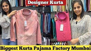 Mens Kurta Pajama Manufacturer In Mumbai  Kurta Pajama Wholesaler Kurta Wholesale Market In Mumbai [upl. by Iloj]