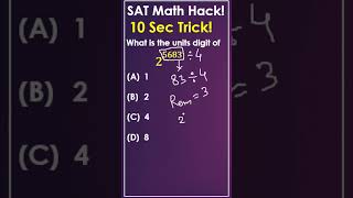 Top SAT Math Hack for a Perfect Score 🎯📈💯  shorts [upl. by Sven]