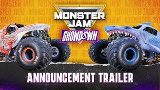 Monster Jam Showdown  Announcement Trailer [upl. by Daria550]