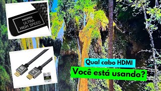 Qual cabo HDMI ULTRA HIGH SPEED  Encore Ugreen  Elg selo de qualidade [upl. by Lateehs]