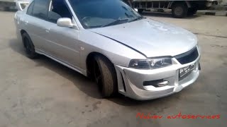 Modifikasi Mitsubishi lancer Dengan System Turbo [upl. by Lubbock]