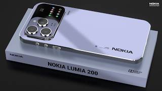 Nokia Lumia 200  5GMTK Dimensity 9300200MP Camera6000mAh Battery512GB StorageNokia Lumia 200 [upl. by Gabey]