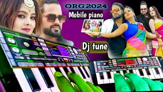 org 24 kaise bajaye  how to use org 24  mobile piano tutorial  piano instrumentals [upl. by Aimit566]