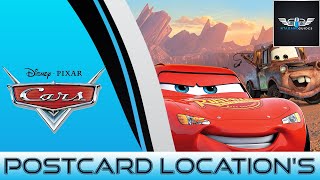 Cars Lizzies Postcard Hunt Locations HD [upl. by Vasti163]