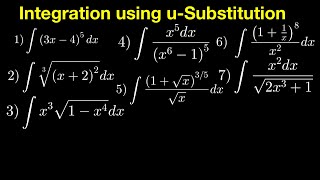 Integration Using uSubstitution [upl. by Acimot961]