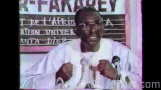 Cheikh Anta Diop 24 Conférence de Niamey intégrale 1984 HISTOIRE [upl. by Thanh]