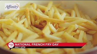 NATIONAL DAY CALENDAR National French Fry Day [upl. by Vullo681]