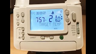 How To Program Your Honeywell Remote Home Thermostat to Control Boiler and Heating STEP BY STEP [upl. by Glennie]