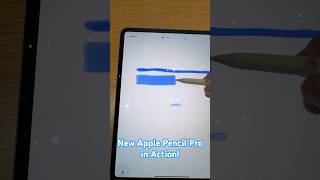 New Apple Pencil Pro  First Look What Can It Do apple ipadpro applepencilpro [upl. by Shieh]