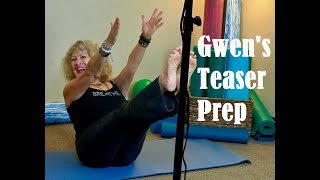 Gwens Pilates Teaser Prep [upl. by Ikoek]