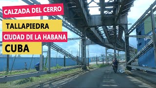 Manejando por la Calzada del Cerro y Monte hasta Tallapiedra Centro Habana y Habana Vieja Cuba [upl. by Falda]