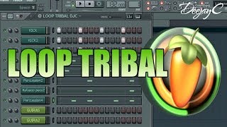 Loops Tribal Fl studio 2015 Tutorial [upl. by Eldwin]