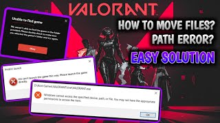 FIXED Valorant  Windows cannot access the specified device  Unable to find game  Invalid launch [upl. by Clemen]