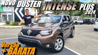 Novo RENAULT DUSTER INTENSE PLUS 2024  Versão de ENTRADA com câmbio manual e aspirada Vale a pena [upl. by Faber]