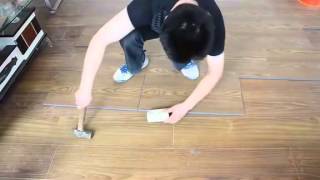 WPC indoor decking installation guide [upl. by Sakmar616]