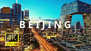 Beijing 4k China 🇨🇳 in ULTRA HD 60FPS by Drone [upl. by Redvers]