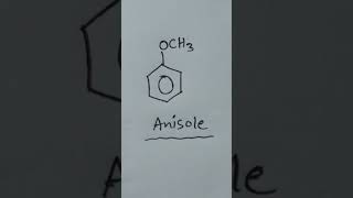 Structure of Anisole [upl. by Madelaine]