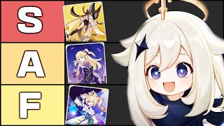 A Tier List of EVERY Character in Genius Invokation TCG  Genshin Impact [upl. by Siro]