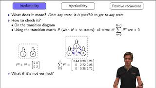 Markov chain ergodicity conditions [upl. by Aimat]