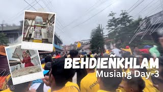 Behdieñkhlam Jowai 2024  Musiang Day3  DaveJr [upl. by Aiciruam]