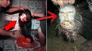 10 Scary Videos And Disturbing Things On The Internet  Scariest Ghost Videos  Scary Comp V19 [upl. by Kotto]