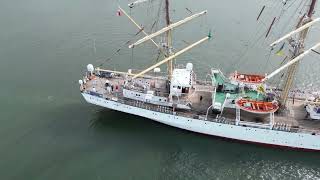 The Tall Ships Hartlepool July 9 Leaving day [upl. by Emmeram]