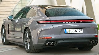 2025 Porsche PANAMERA 4 Turbo EHybrid 493 Hp  V8 Sound Drive Exterior Interior [upl. by Ynoffit]