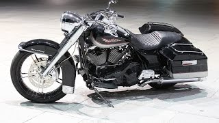 124quot Harley Davidson Road King by Dr Mechanik runs 223 kmh [upl. by Ninos]