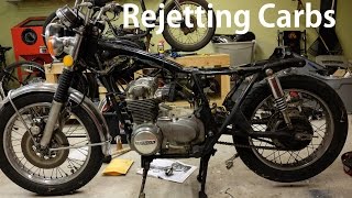 How to build a CB550 Cafe Racer  Brat  Part 3 [upl. by Winebaum]