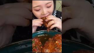 Chinese mukbang asmr shorts asmr mukbang BigbiteAsmrr [upl. by Raimes]