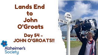 Day 54 Walking from Lands End to John OGroats  Arrival at John OGroats [upl. by Aldric]