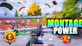 MONTAGE POWER 🥵 bgmi gaming tzfaizop [upl. by Grounds]