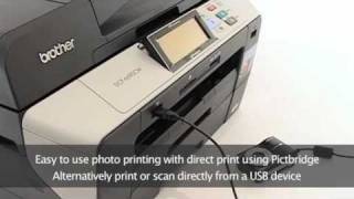 Brother DCP 6690CW Compact A3 Inkjet Multifunction Printer [upl. by Goren]