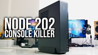 Fractal Design NODE 202  Console Killer ITX Gaming Case [upl. by Aizek844]