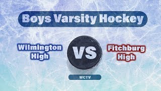 Wilmington High School Boys Varsity Hockey vs Fitchburg High 2024 Playoff Game [upl. by Fesuoy]