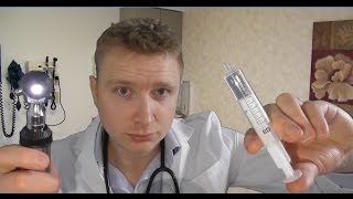 ASMR  Ear Examination and Cleaning Dr Roleplay [upl. by Yelhak]