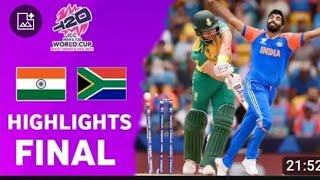 India vs South Africa Highlights  ICC T20 World Cup 2024 Final  Ind vs Sa Highlights  Ind vs Sa [upl. by Menashem]