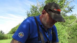 POLE FISHING FOR BREAM ON BLACK LAKE COTTINGTON LAKES KENT [upl. by Boyt]