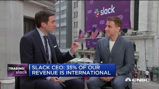 Watch CNBCs full interview with Slack CEO Stewart Butterfield ahead of direct listing [upl. by Lindy]