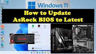 How to update BIOS AsRock motherboard BIOS update to the latest version [upl. by Granville]