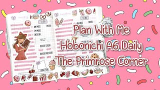 Plan With Me  Hobonichi A6 Daily  The Primrose Corner [upl. by Corissa]