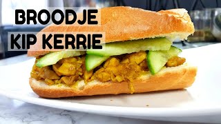 Recipe How To Make Broodje Kip Kerrie  CWF [upl. by Orwin51]